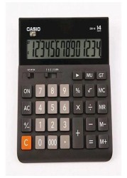 Casio Basic Calculator, Black/Grey