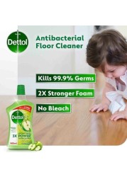 Dettol Power Floor Cleaner Green Apple 900ml