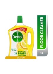 Dettol 3X Powerful Cleaner Lemon 3 Liter