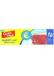 25 حبة GLAD ZPR FRZ BG GALLON 25'S