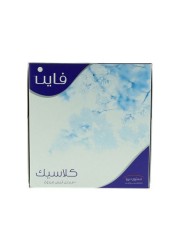 Fine Classic White Tissues, 2 Ply, 100 Sheets