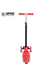 H PRO Kids Scooter with Adjustable Height (RED)