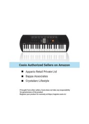 Casio SA-77 Portable Keyboard - Key