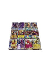 Doreen EXGX Trading Card Game for Kids Mega Trainer Energy, Card Battle Game - 100 Pieces