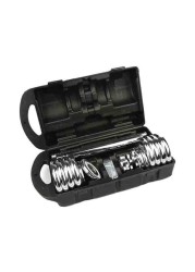 Supreme Sport chrome-plated dumbbells - 15 kg