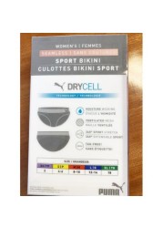 Puma Women's Stretch Bikini Briefs (4 Pieces, Size XS).