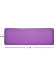 Aiwanto Yoga Mat Fitness Sports Exercise Fitness Yoga Mat(Purple)