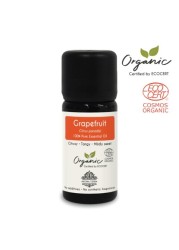 Aroma Tierra Grapefruit Essential Oil - Aroma Tierra - 100% Pure, Natural, Ecocert Certified Organic - 10ml