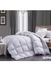 Maestro Duvet 1pc White 144TC Poly Cotton Size: Double 220x240 cm