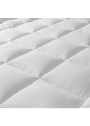 Maestro Cotton Down Proof Mattress Topper Twin 120 x 200 cm مع الأنابيب