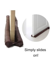 Didel Double Sealant for Doors, Dustproof, Energy Saving - Brown