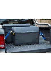 Strata Heavy Duty Storage Box with Wheels - 175 L - 94 x 52 x 56 cm - Made in UK