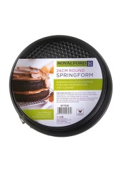 Royalford Springform Cake Pan - Black 2 Kg