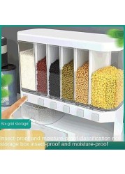 Orchid wall-mounted cereal food dispenser, moisture-proof and waterproof, simple and convenient to use