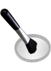 Generic - Camera Lens Cleaning Brush Black/Silver