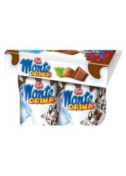 Zott Monte Chocolate And Hazelnut Milk Drink 95g x Pack of 4