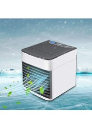JMB Latest Personal Air Cooler Fan, Portable Air Conditioner, Humidifier, Purifier 3 In 1 Evaporative Cooler With 3 Speed, Mini Ac Usb Cooling Desktop Fan For Bedroom, Travel, Office