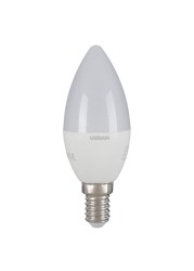 Osram E14 LED Bulb (5.5 W, Frosted White, 6 Pc. Bundle)