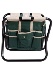 MintCraft Folding Garden Stool W/Detachable Canvas Bag