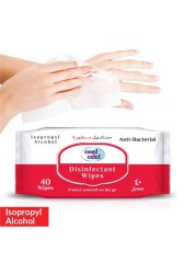 Cool & Cool Disinfectant Anti Bacterial Wipes Twin Pack