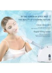 KSKIN Steamer Hot Spray KD33S Hot Mist Ionic Face Steamer Open Pores For Deep Hydration Home Facial Sprayer