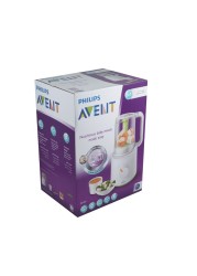 جهاز تحضير الطعام الصحي للأطفال من Philips Avent 2 في 1 SCF870 / 21