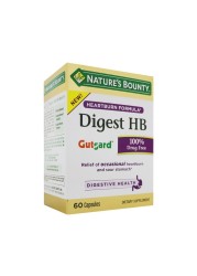 كبسولات Nature's Bounty Digest HB 60 كبسولة