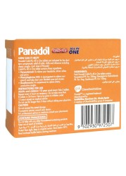 Panadol Cold and Flu All In One Tablets 24&#039;s