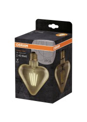 Osram Vintage 1906 Heart LED Light (4.5 W, Extra Warm White)