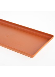 Plastic Rectangle Planter Tray (32.8 x 14.3 x 2.30 cm)