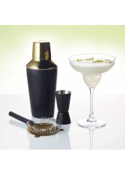 BarCraft Cocktail Set (3 pc, Black)