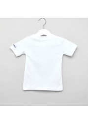 Just Add A Kid Printed T-shirt with Short Sleeves