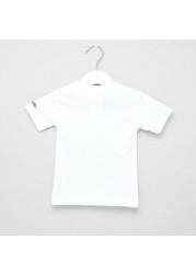 Just Add A Kids Zookeeper Print T-shirt with Round Neck