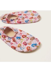 Slipstop Mermaid Print Slip-On Shoes