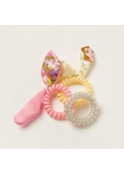 Princess Assorted Spiral Hair Tie - Set of 3