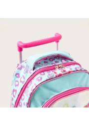 LOL Surprise! Print Trolley Backpack with Retractabe Handle - 14 inches