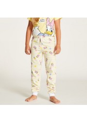 Disney Daisy Duck Print T-shirt and Pyjama Set