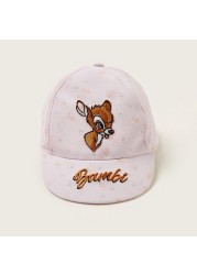 Disney Bambi Embroidered Baseball Cap with Elasticised Strap