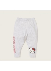 Sanrio Hello Kitty Print Leggings with Elasticated Waistband - Set of 2