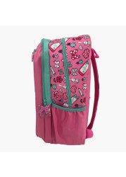 Disney Minnie Mouse Print Backpack with Adjustable Straps - 18 inches