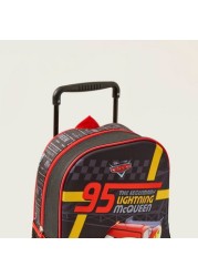 Disney Cars Print 3-Piece Trolley Backpack Set - 12 Inches