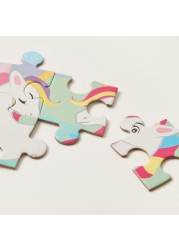 Alligator Unicorn 48-Piece Puzzle