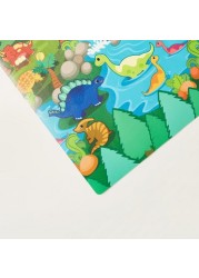 Dinosaur Print Roll Mat