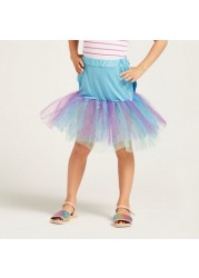 Charmz Mesh Tutu Skirt with Elasticised Waistband