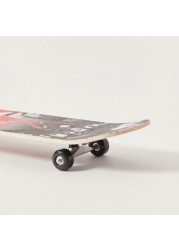 Street Runner Graphic Print Skateboard - 3 inches