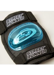 Street Runner 4-Piece Knee and Elbow Protective Pad Set