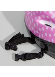 Juniors Printed Helmet with Buckle Closure