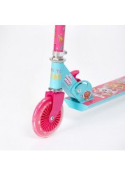 Graphic Print 2-Wheel Scooter
