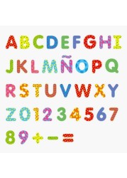 VIGA Magnetic Letters & Numbers - 77-Pieces