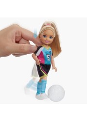 Barbie Chelsea's Soccer Fashion Doll Playset